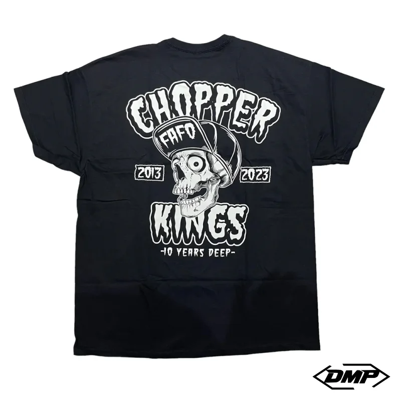 Chopper Kings SKULL 10 YEARS ANNIVERSARY t-shirt