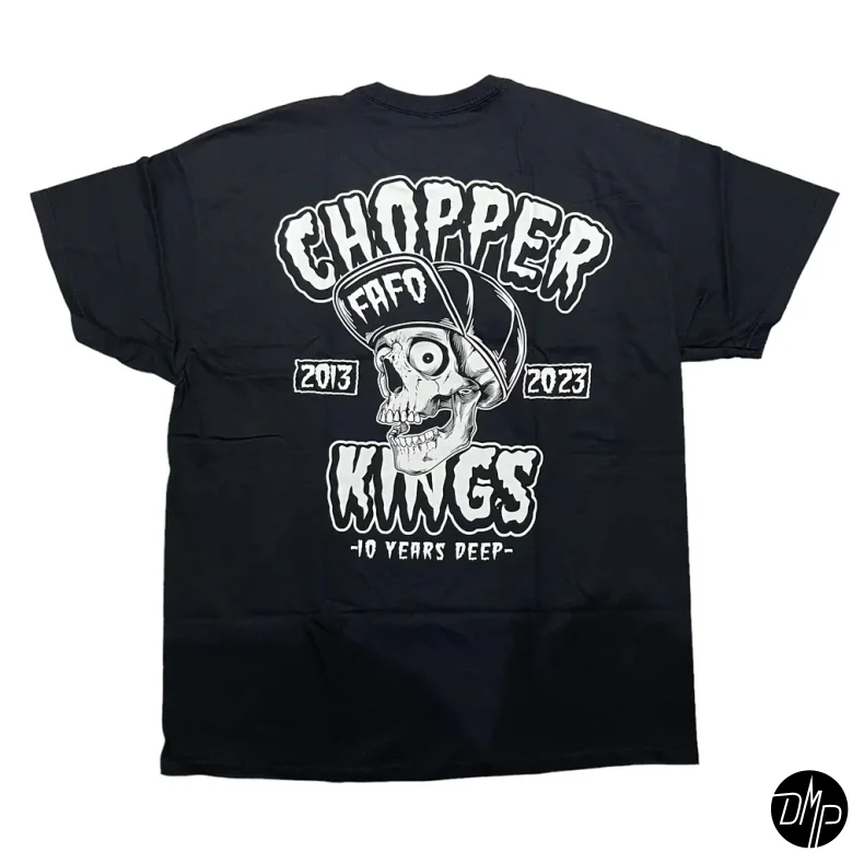Chopper Kings SKULL 10 YEARS ANNIVERSARY t-shirt