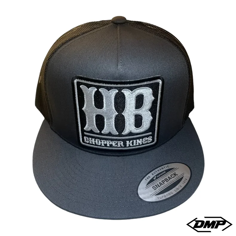 Chopper Kings HB CK trucker hat black patch