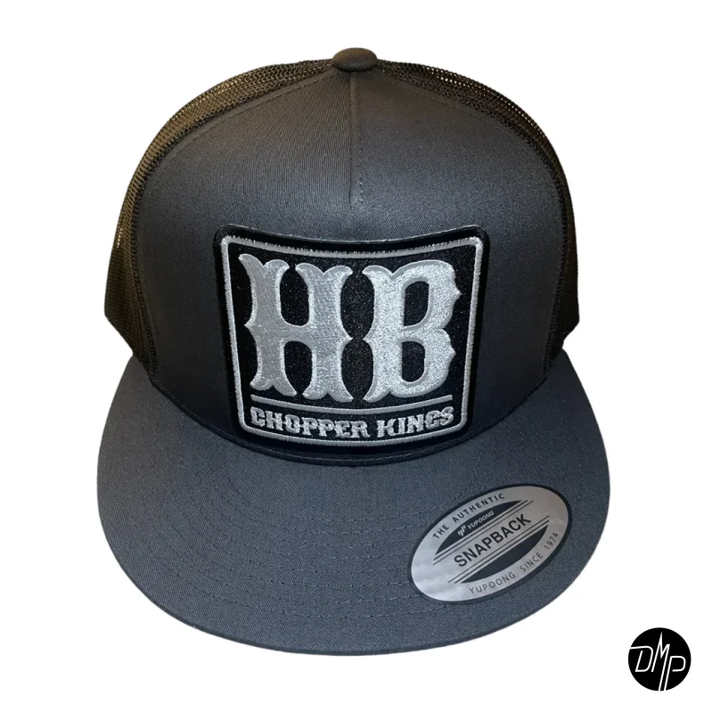 Chopper Kings HB CK trucker hat black patch