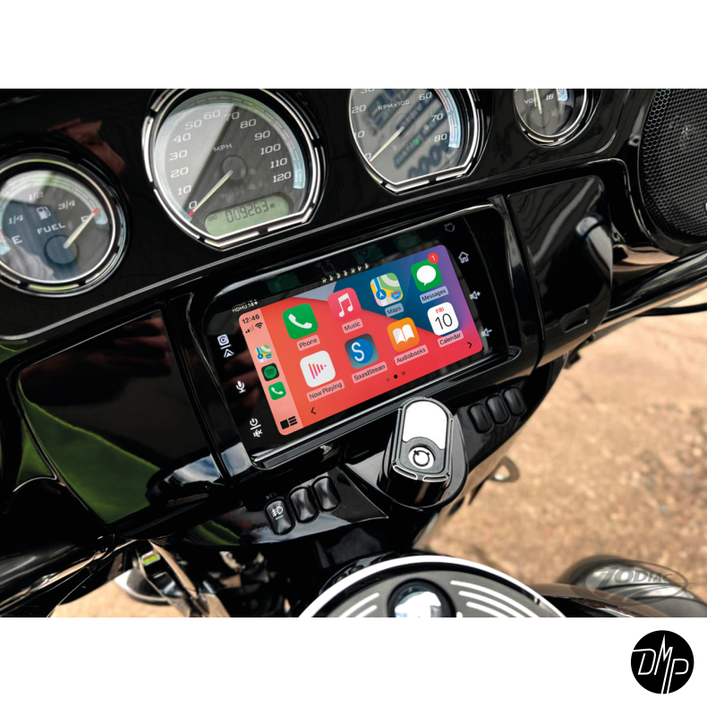 SOUNDSTREAM Radio med Apple carplay &amp; Android auto til HARLEY Touring 14-22 CVO med BOOM! og GTS