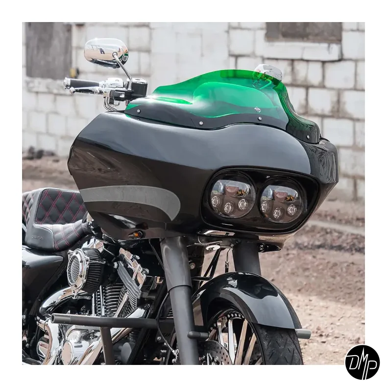 ICE KOLOR Klock Werks Shield, 99-13 Road Glide 8"