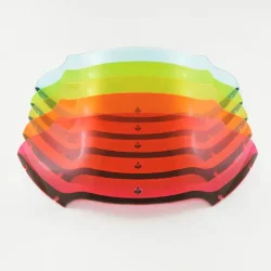 "ICE KOLOR" Klock Werks Shield, 15-23 Road Glide