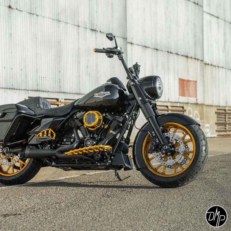 Arlen Ness Method Aircleaner, GOLD