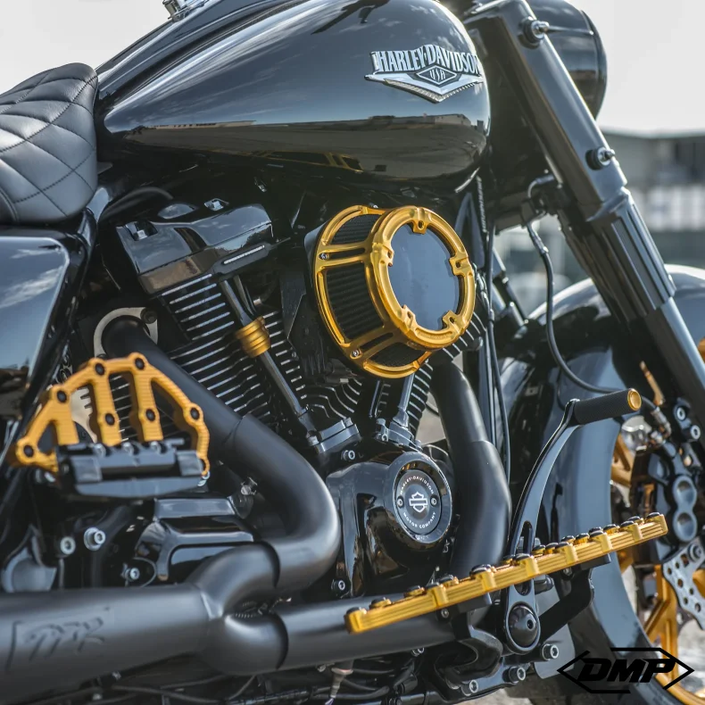 Arlen Ness Method Aircleaner, GOLD