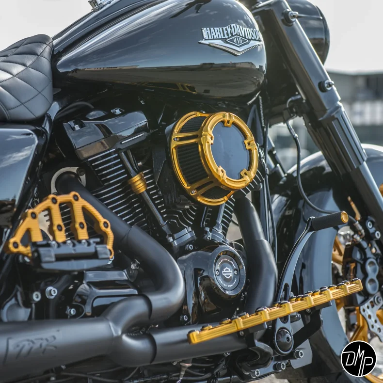 Arlen Ness Method Aircleaner, GOLD