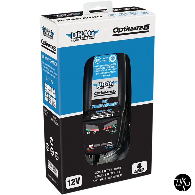 Smart Impuls lader, Optimate 5 kit