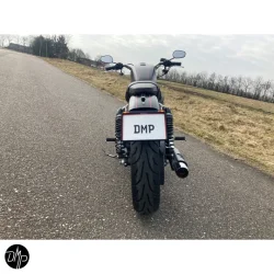 DMP License plate bracket Harley Dyna