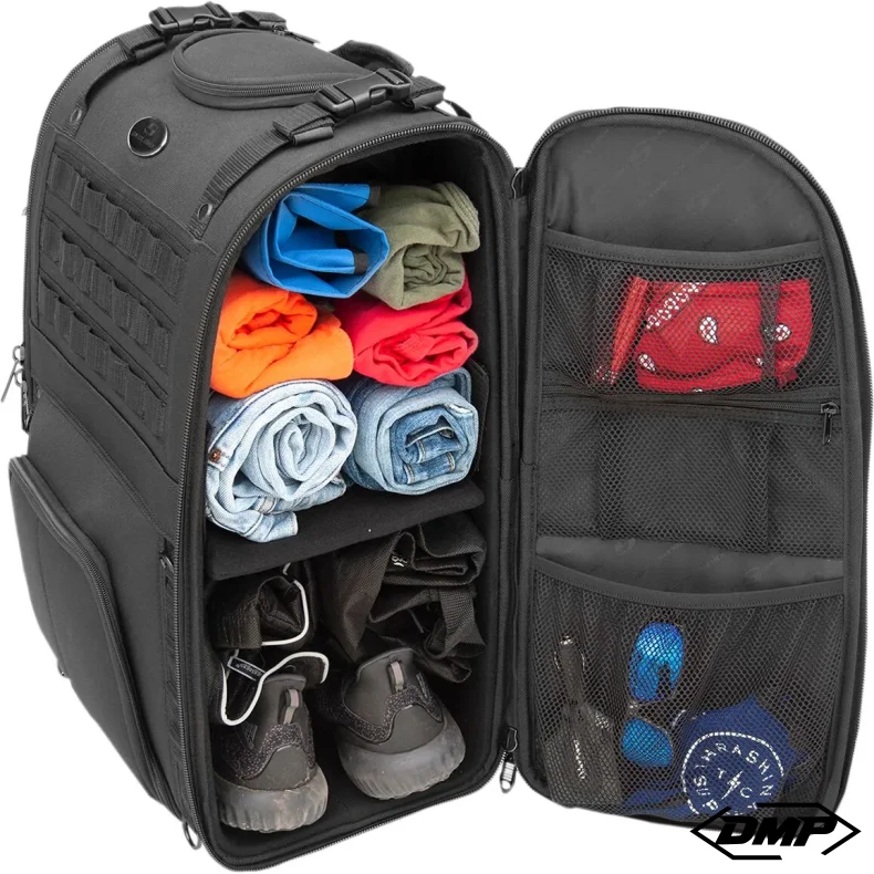 SADDLEMEN SISSY BAR BAG S3500 TACTICAL