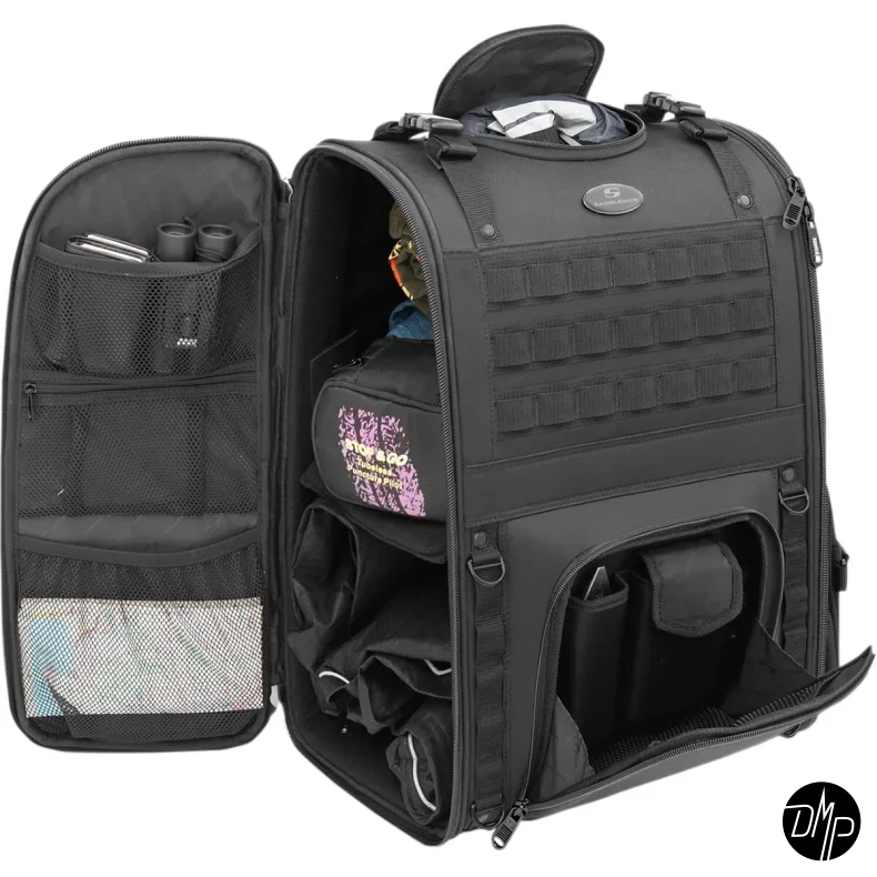 SADDLEMEN SISSY BAR BAG S3500 TACTICAL
