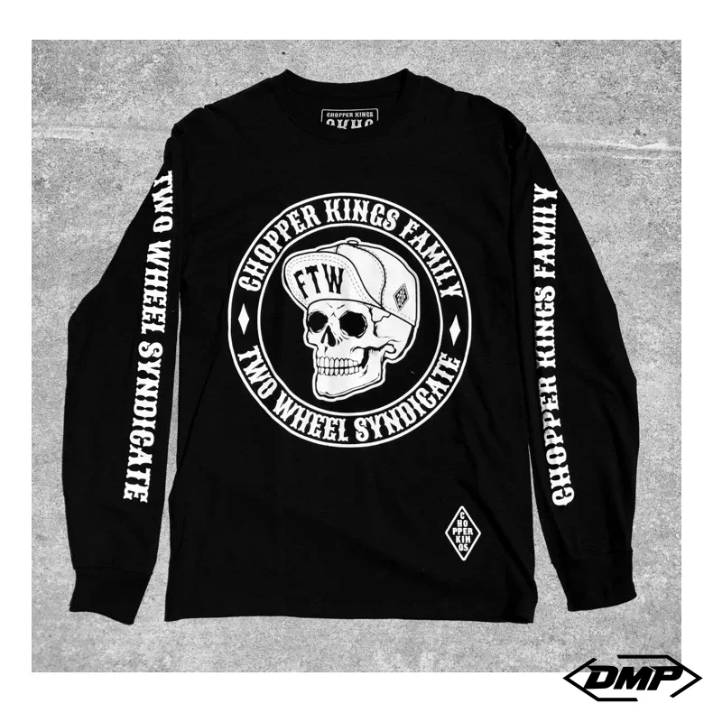 Chopper Kings SKULL long sleeves tee