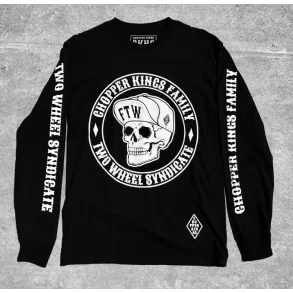 Chopper Kings SKULL long sleeves tee