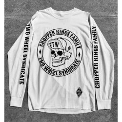 Chopper Kings SKULL long sleeves tee