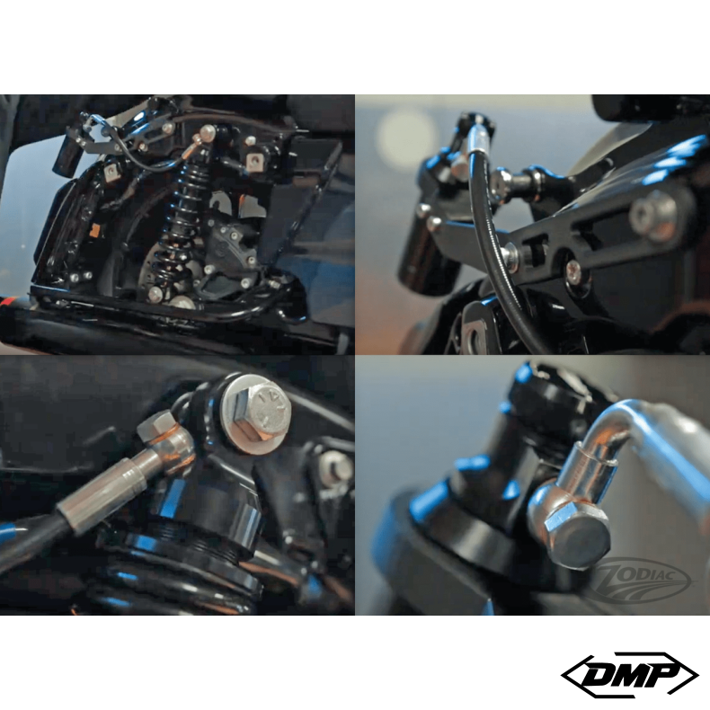 BiTubo 12" WMM Seires Performance Remote Piggyback shocks inkl. beslag! 2014-2022