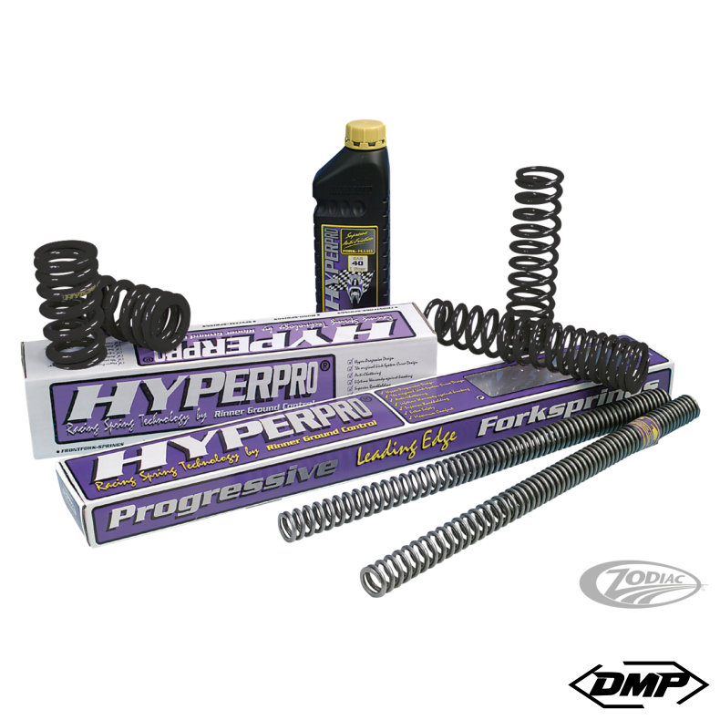 HyperPro "Link System" Affjedring til gaffelben Softail med 49mm gaffelben.