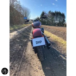 DMP License plate bracket Harley Dyna