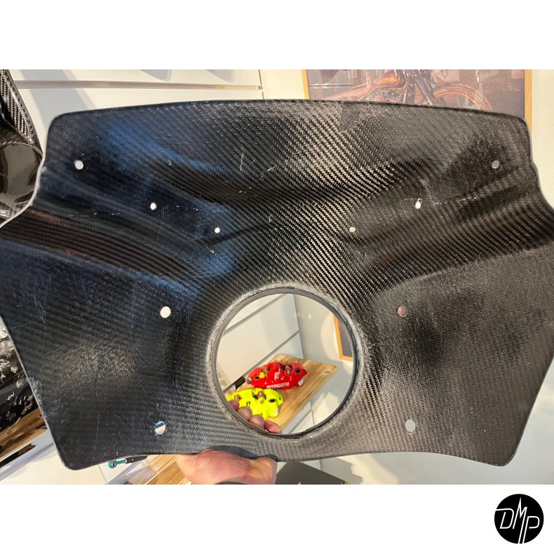 Tribe Carbon Fairing 5,75" Headlamp