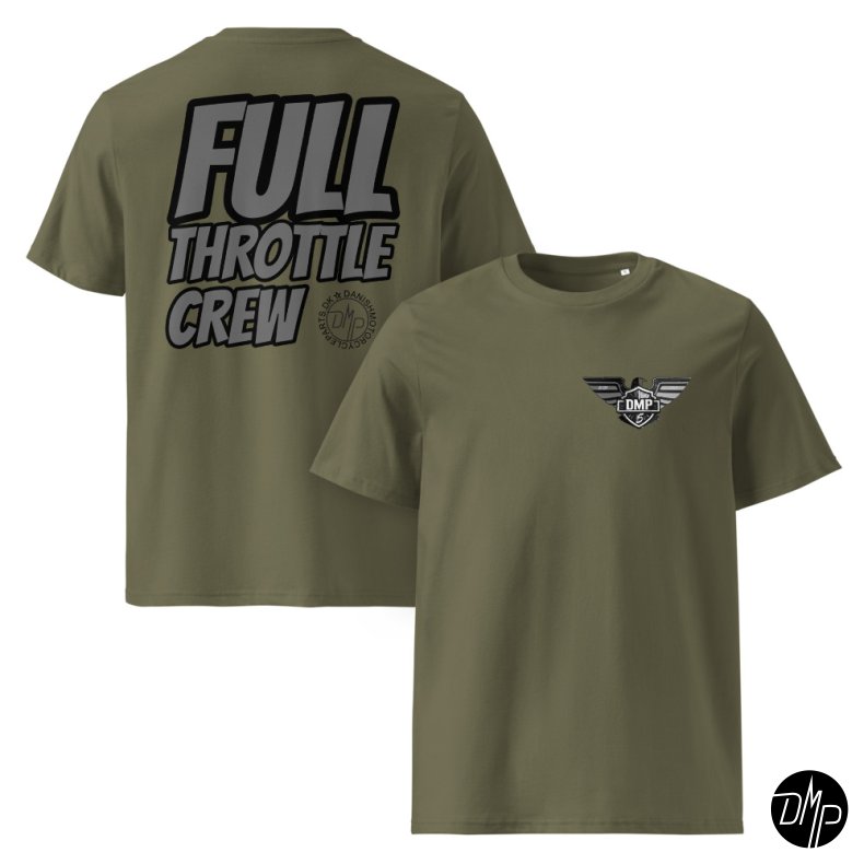 DMP "Full Throttle Crew" T-shirt, Grn