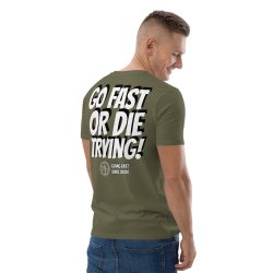 DMP "Go fast or Die trying" T-shirt, Green