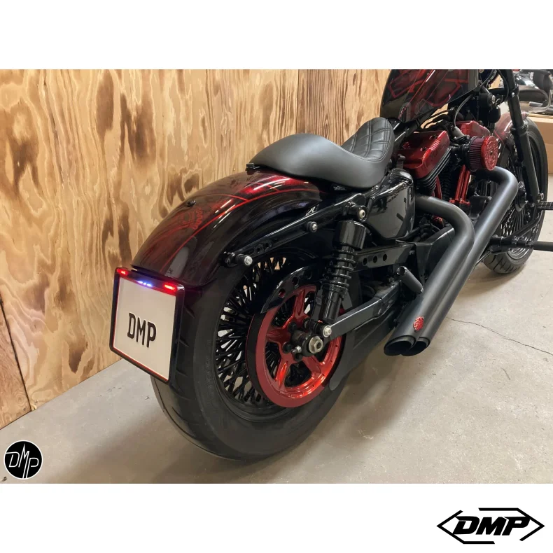 DMP License plate bracket Harley, Softail 